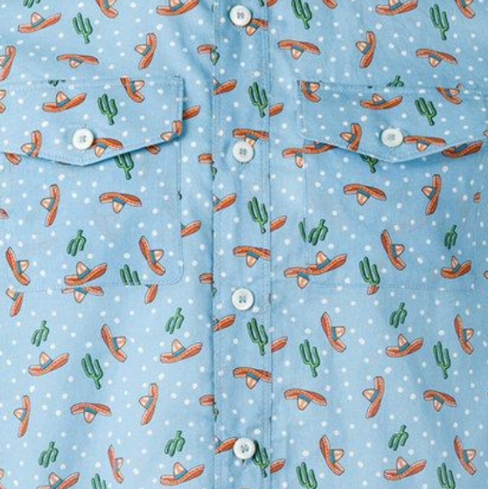 Prada Sombrero & Cactus Shirt size 46